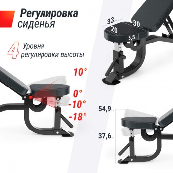 ������ ������� ������������ UNIX Fit Bench 200R ����������� - V-SPORT ��������� ���� ARMSSPORT